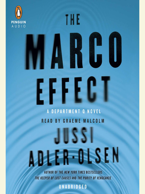 Title details for The Marco Effect by Jussi Adler-Olsen - Wait list